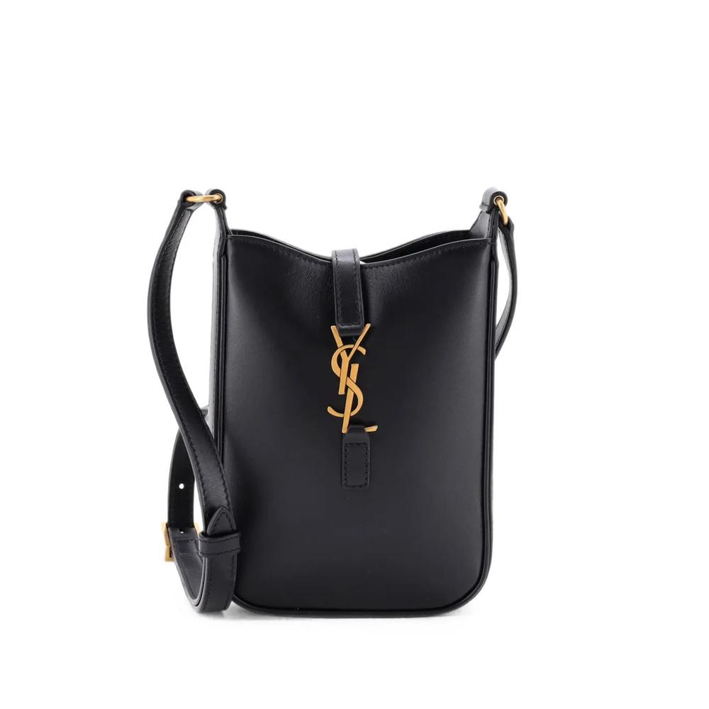 Мини-сумка через плечо Le 5 a 7 Vertical Shoulder Bag Leather 1