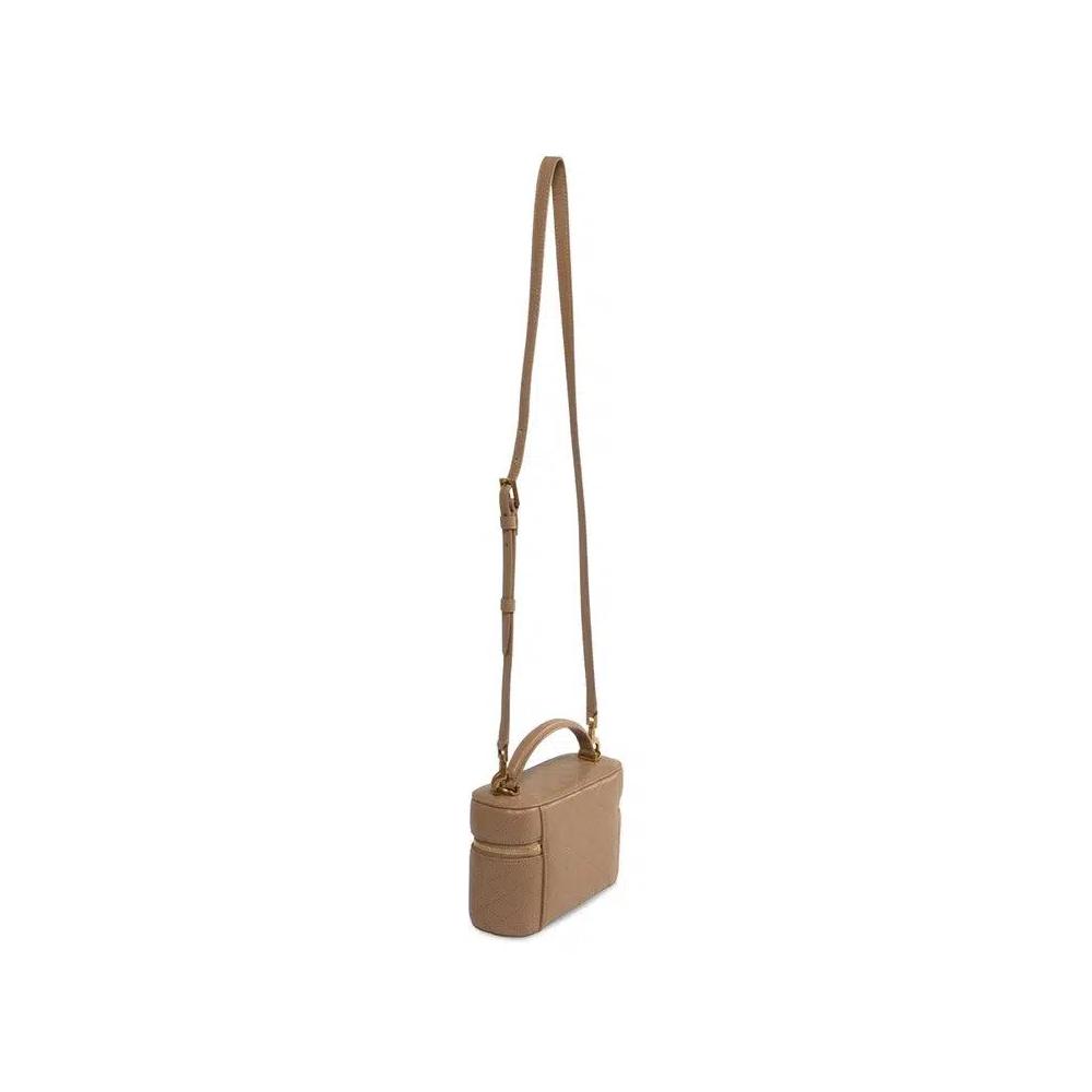 Сумки Saint Laurent Mini Gaby Vanity Bag 'Dark Toffee' 2