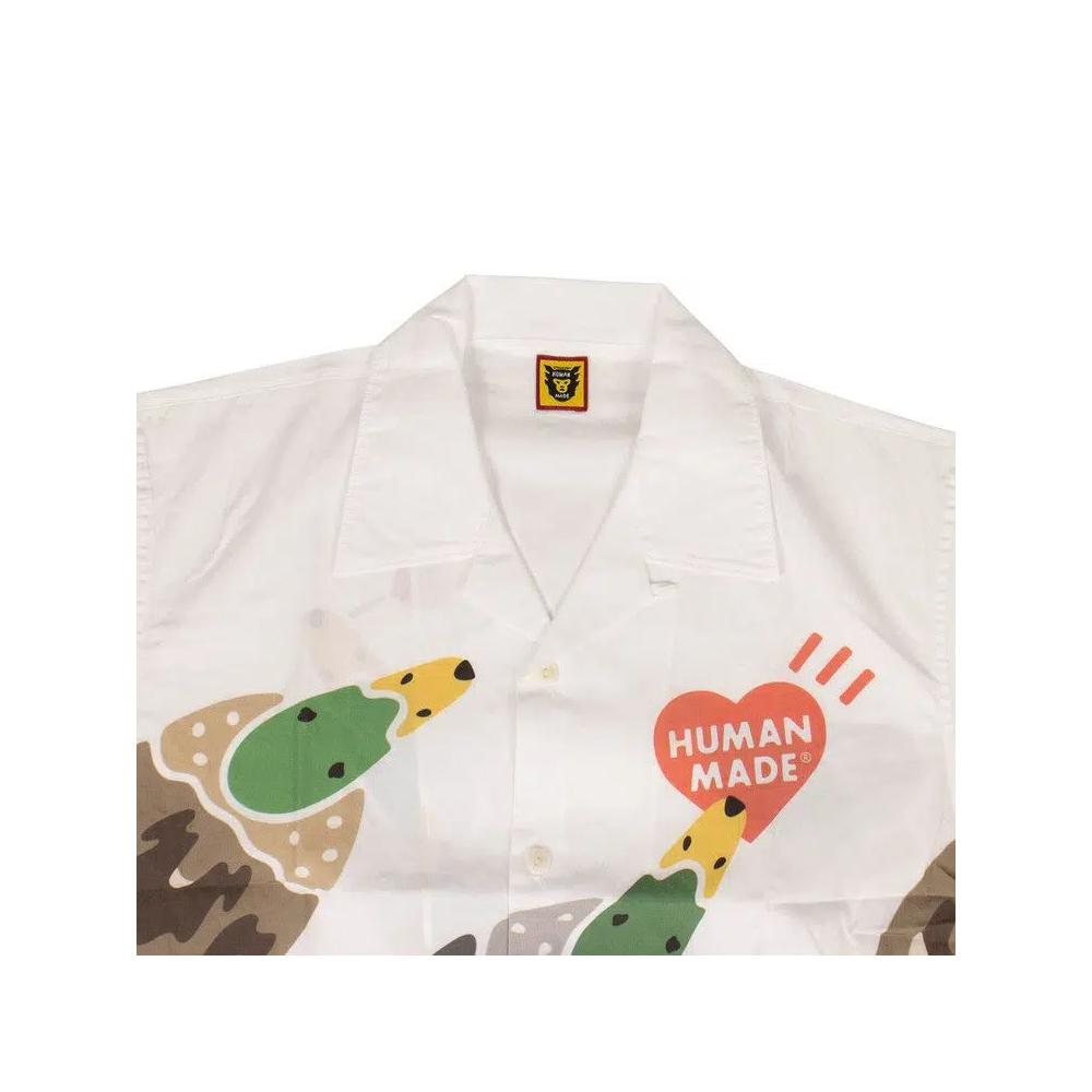 Рубашки на пуговицах Human Made Duck Aloha Button Down Shirt «Белый» 3