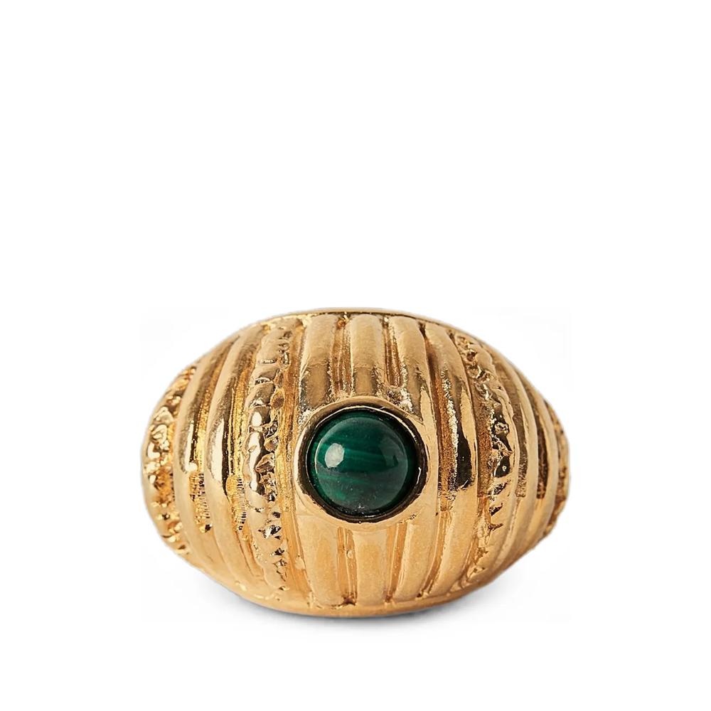 small reef malachite ring 1