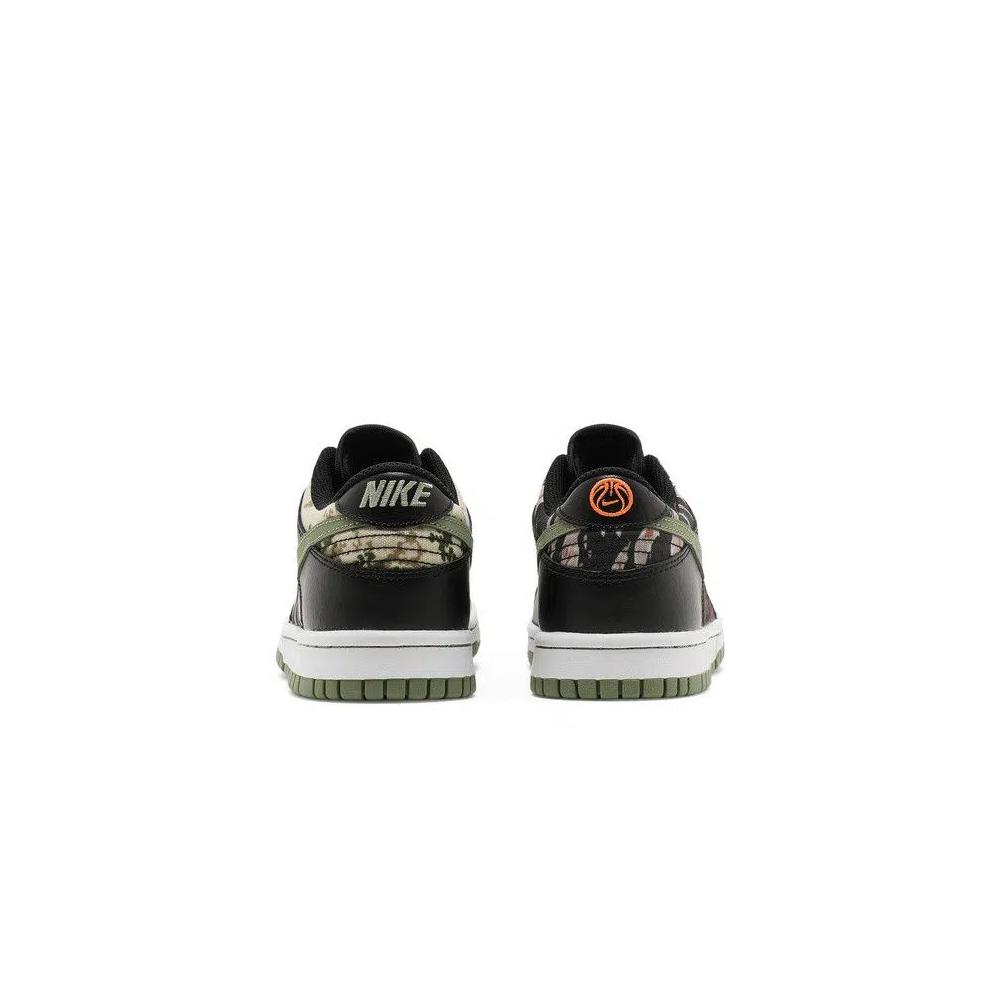 Кроссовки Nike Dunk Low SE GS 'Black Multi-Camo' 6