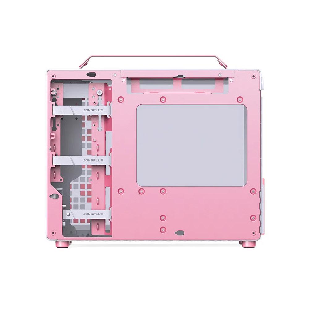 Jonsbo Z20 Micro-ATX корпус - Розово-белый 5