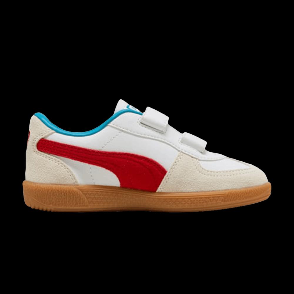 Кроссовки Puma Palermo Elevata Leather PS 'White Red' 1
