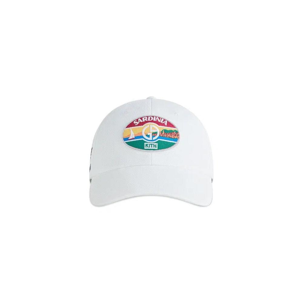 Кепки Kith x Giorgio Armani Sardinia Classic Cap 'Белый' 1