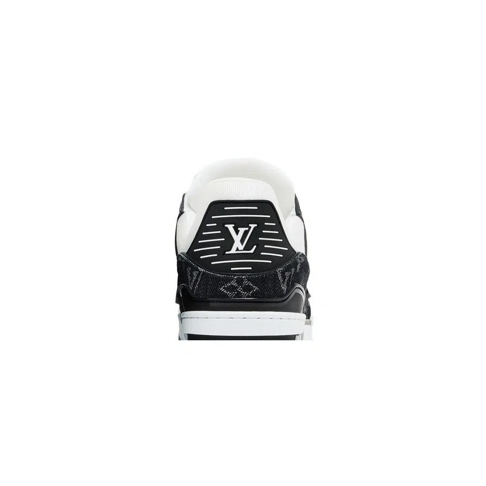 Кроссовки Louis Vuitton Trainer 'White Black Denim' 7