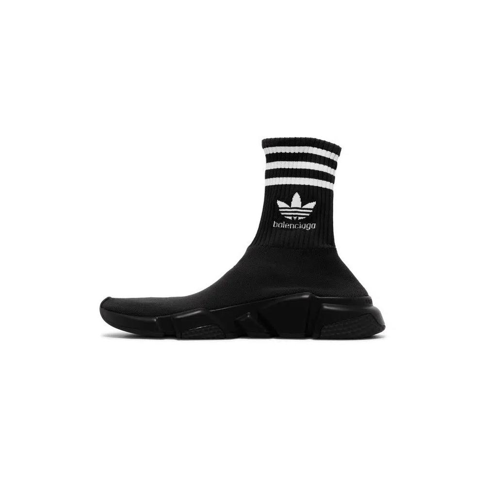 Кроссовки Adidas x Balenciaga Speed Sneaker 'Black' 3