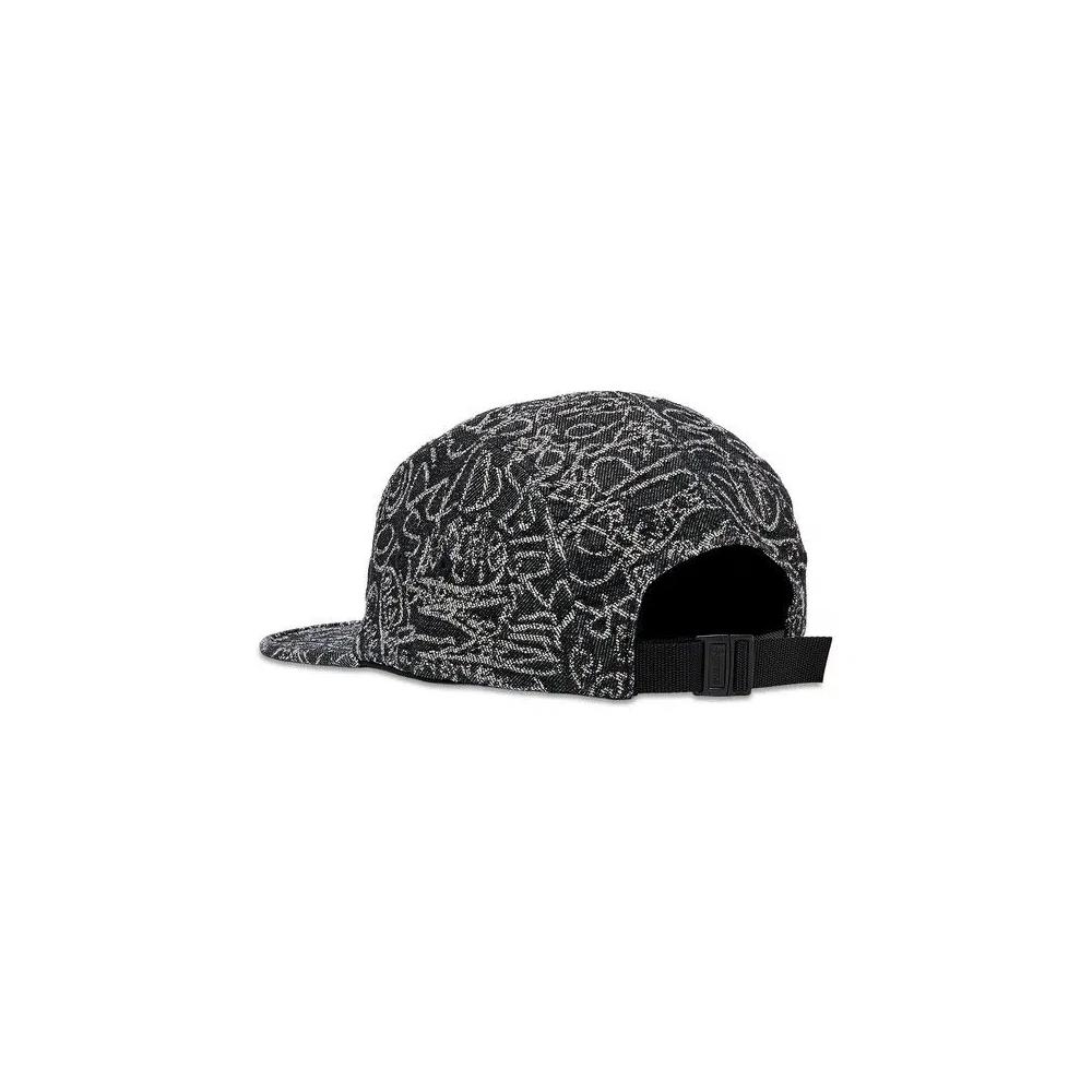 Кепки Supreme Handwriting Denim Camp Cap 'Черный' 3