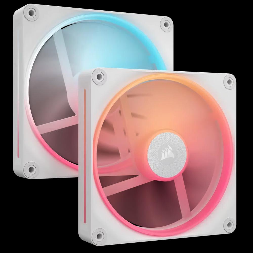 Corsair iCUE LINK LX140-R RGB Reverse Starter Kit 140mm PWM обратный вентилятор - Белый (два в комплекте) 1