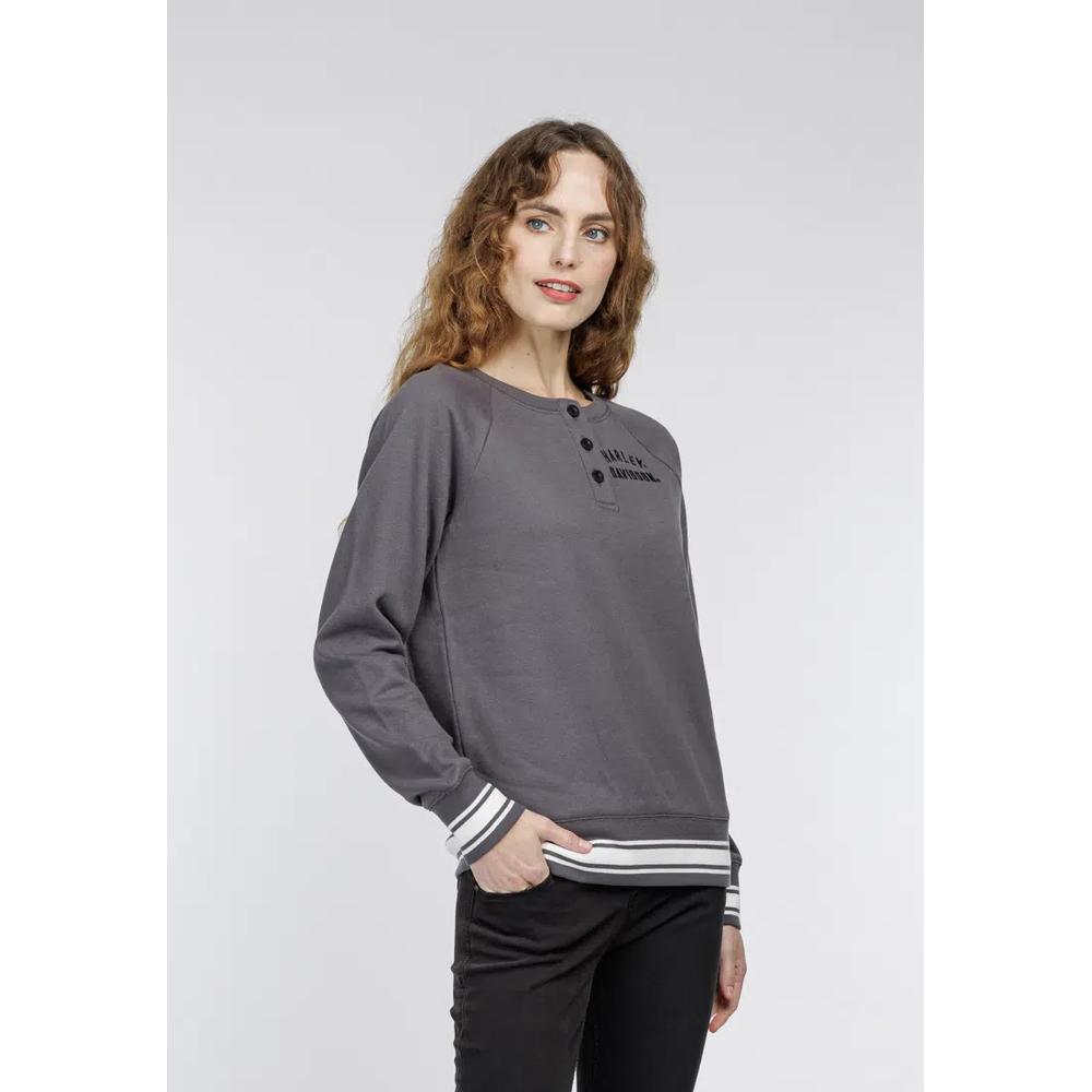 Пуловер Harley-Davidson Race Her Crewneck 2