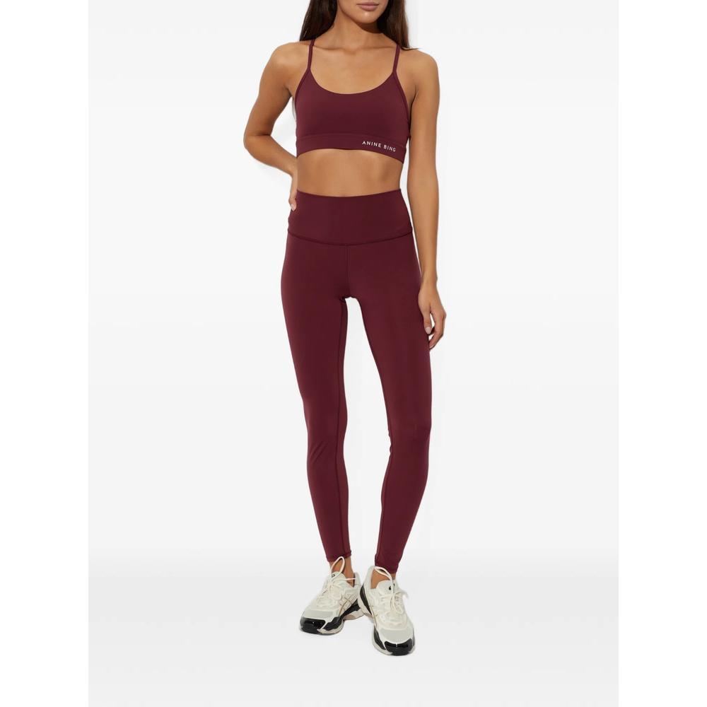 Eve logo-print training bra 2