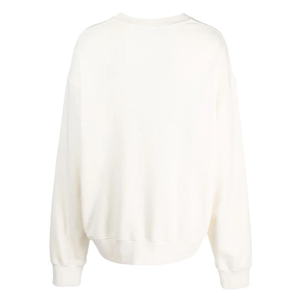 rhinestone-embellished logo-print cotton sweatshirt 2