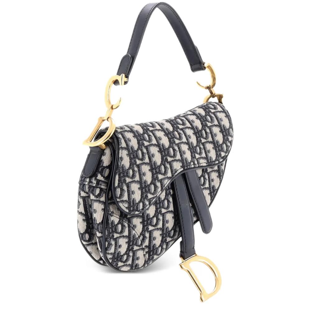 Saddle Handbag Oblique Canvas Mini shoulder bag 1