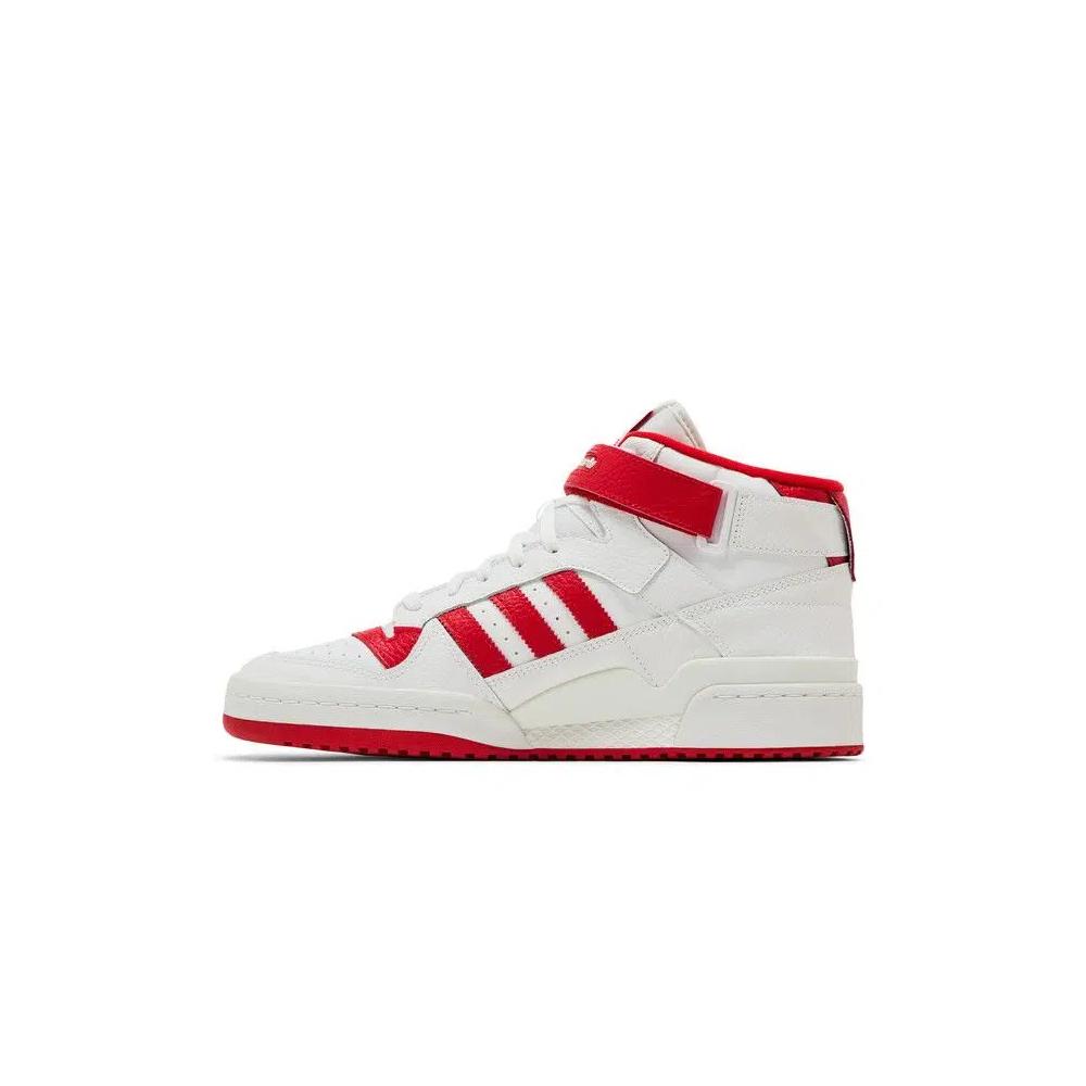 Кроссовки adidas Forum Mid 'White Vivid Red' 3