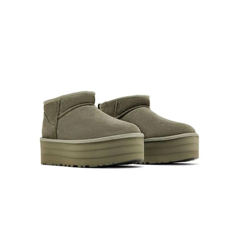 Ботинки UGG Wmns Classic Ultra Mini Platform Boot 'Болотный' 8