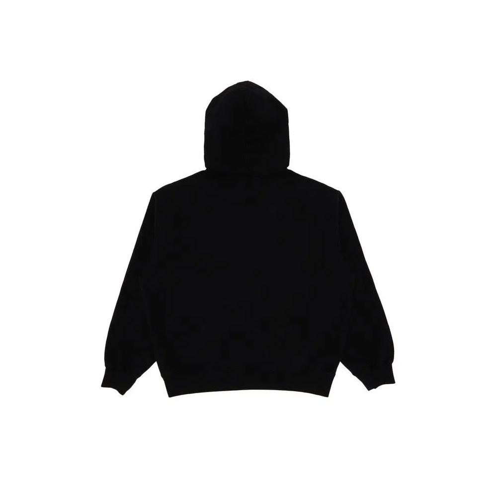 Худи Supreme Contrast Cutout Hooded Sweatshirt 'Black' 2