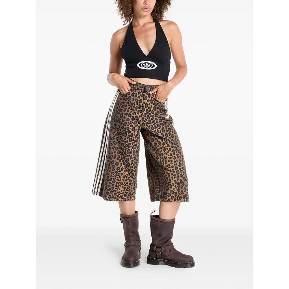 Шорты-бермуды с леопардовым узором 2