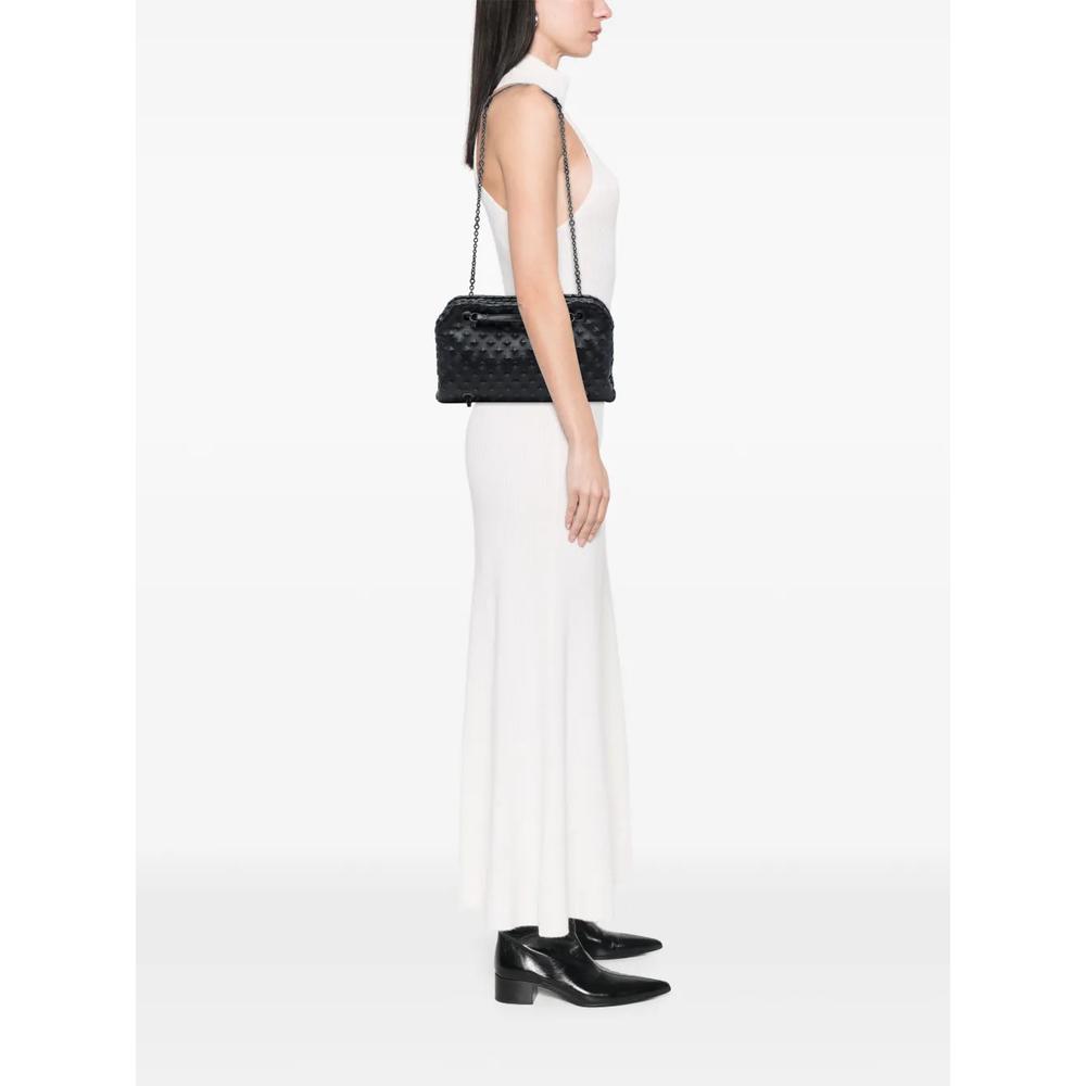 Сумка на плечо Trimmed Nappa Studded Duo с плетением Intrecciato (2012-2026 годы) 2