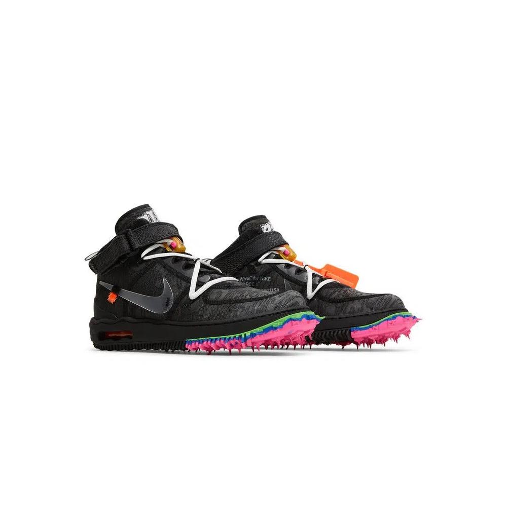 Кроссовки Off-White x Nike Air Force 1 Mid 'Black' 8