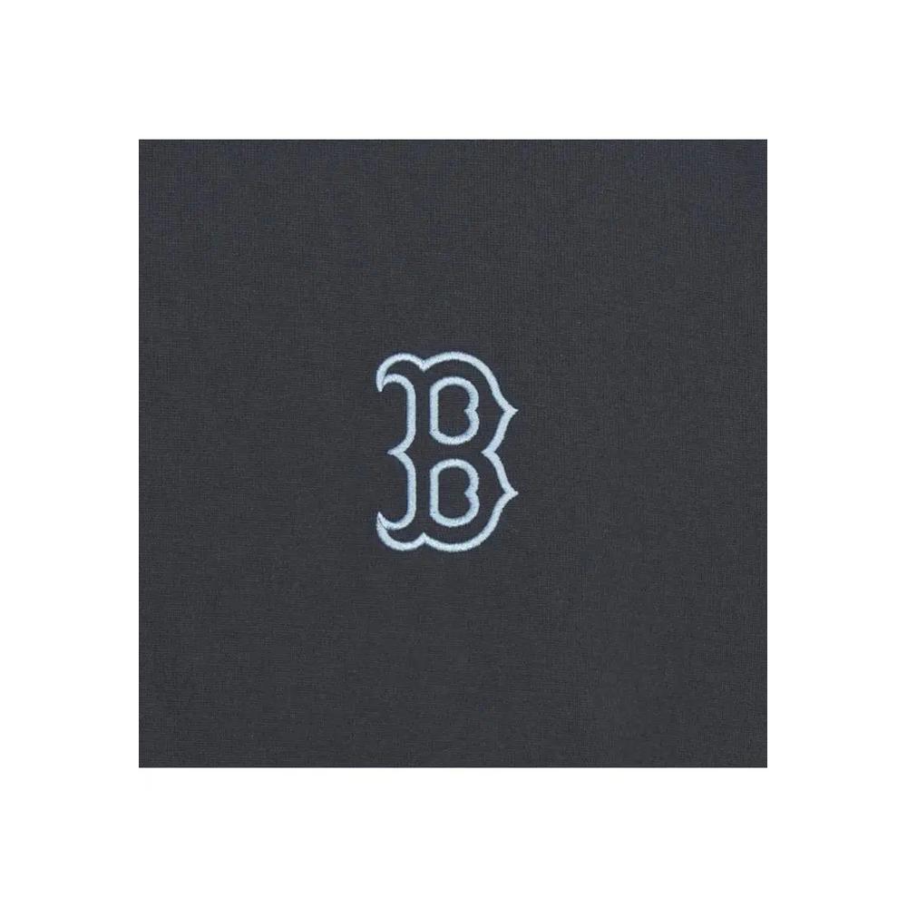 ВИНТАЖНАЯ ФУТБОЛКА С ДЕНИМОПОДОБНЫМ МОНОГРАММНЫМ ПРИНТОМ BIG LUX OVER FIT BOSTON RED SOX 7