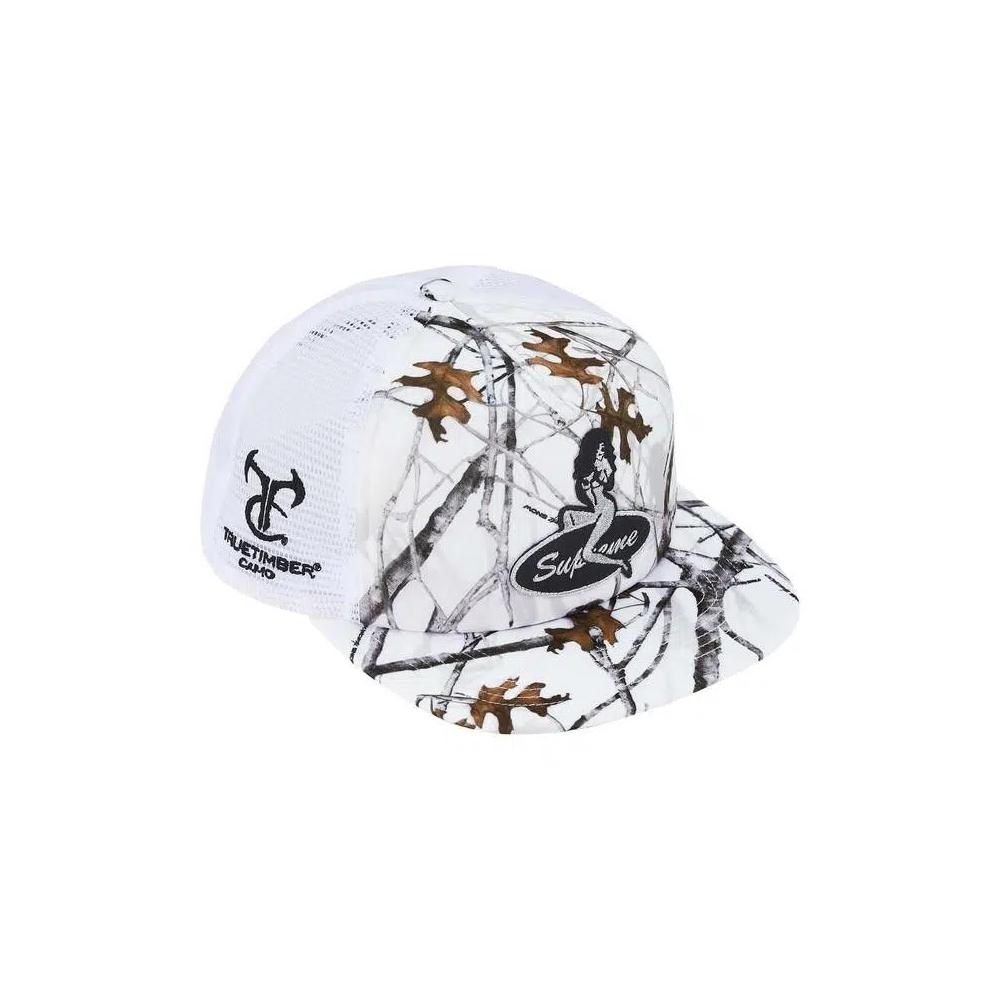 Шляпы Supreme Pinup Mesh Back 5-Panel 'Truetimber Conceal White Camo' 2