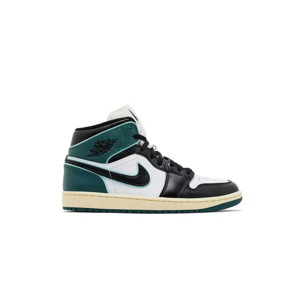 Кроссовки Wmns Air Jordan 1 Mid 'Oxidized Green' 1