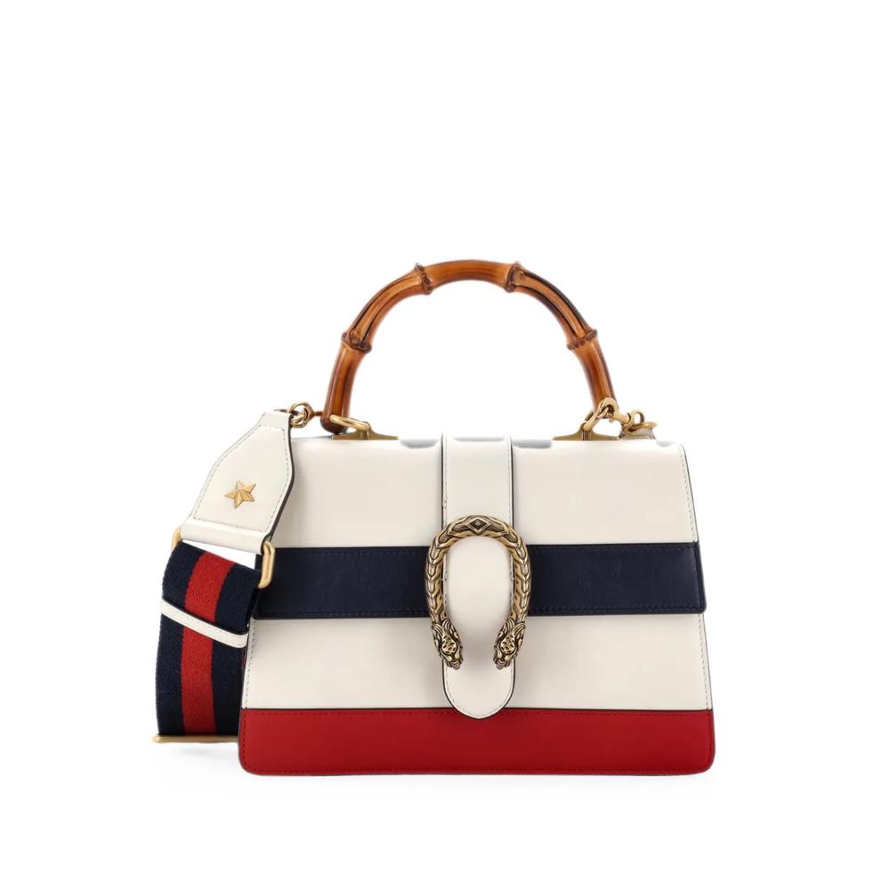 Сумка-сэтчел Dionysus Bamboo Top Handle Bag Colorblock среднего размера 1