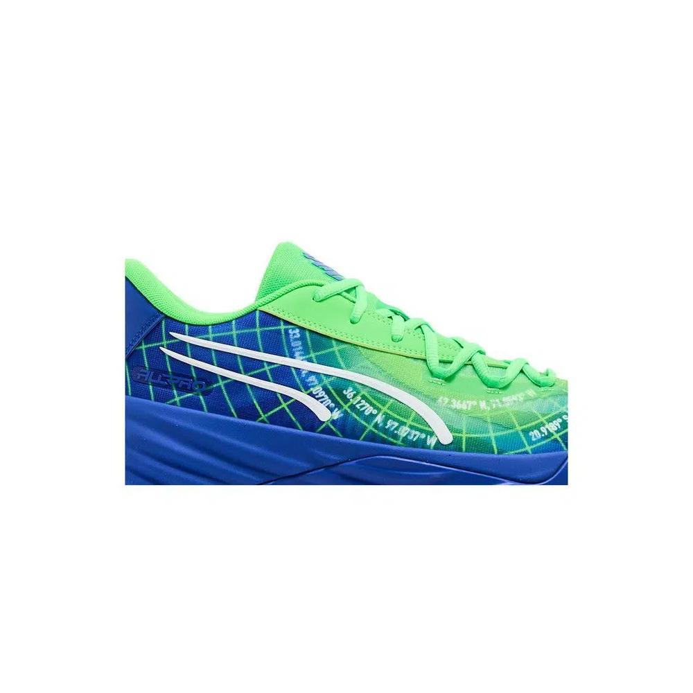 Кроссовки Marcus Smart x Puma All-Pro Nitro 'Флуоресцентный зеленый' 2