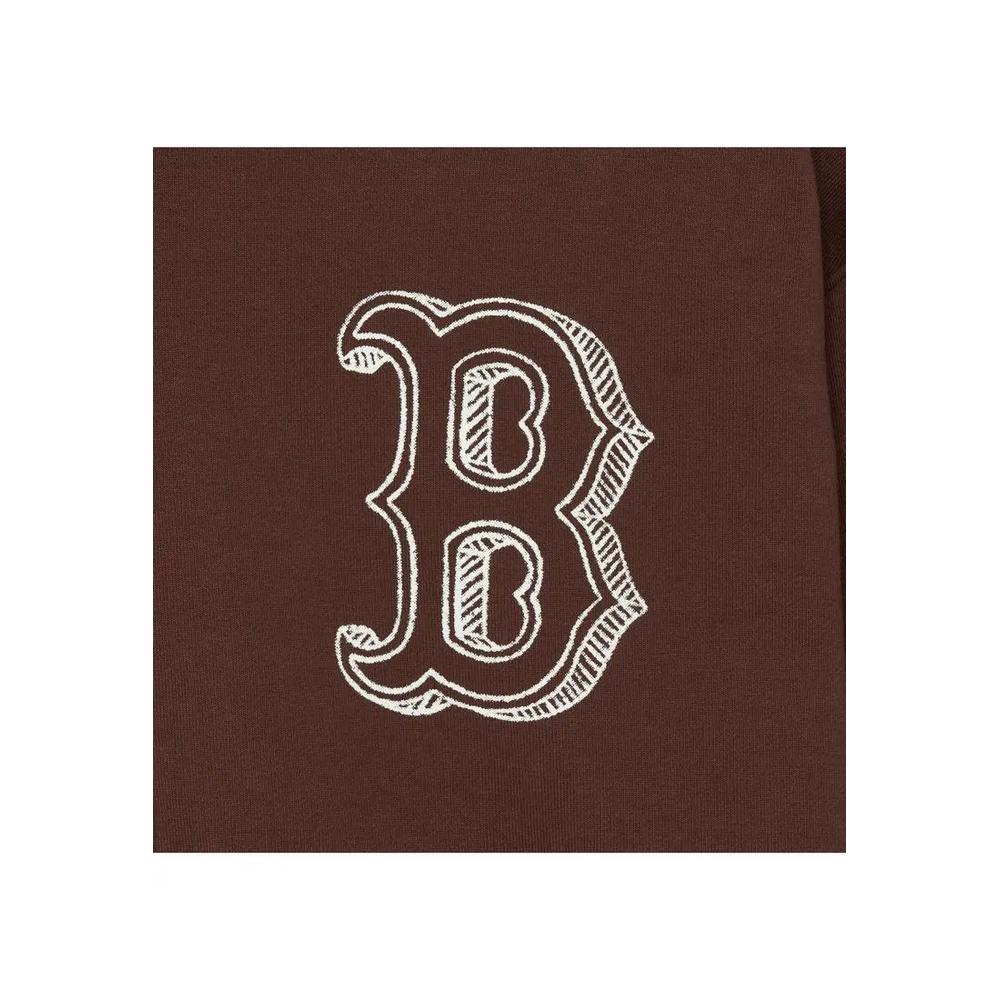 БАЗОВАЯ ХУДИ-МОЛНИЯ С БОЛЬШИМ ЛОГОТИПОМ BOSTON RED SOX 4
