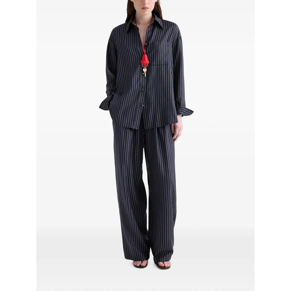 Big Joe vertical-stripe shirt 2