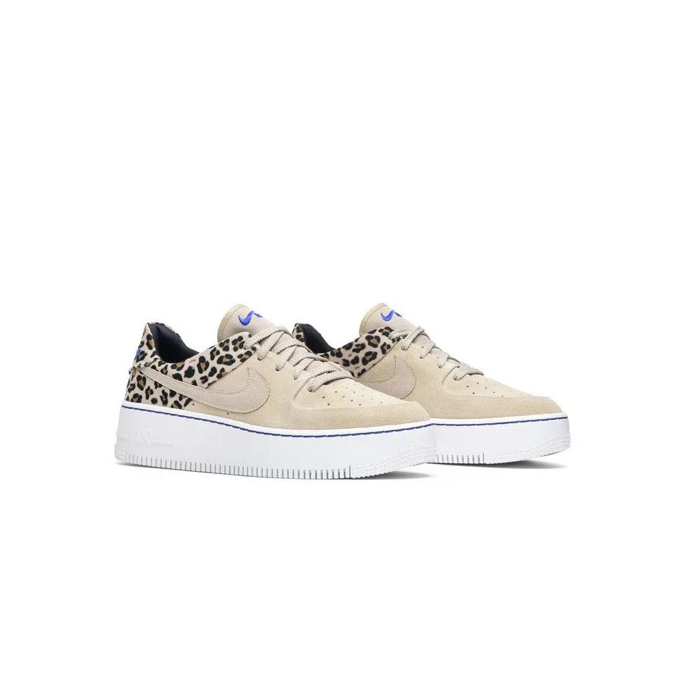 Кроссовки Nike Wmns Air Force 1 Sage Low Premium «Leopard» 8