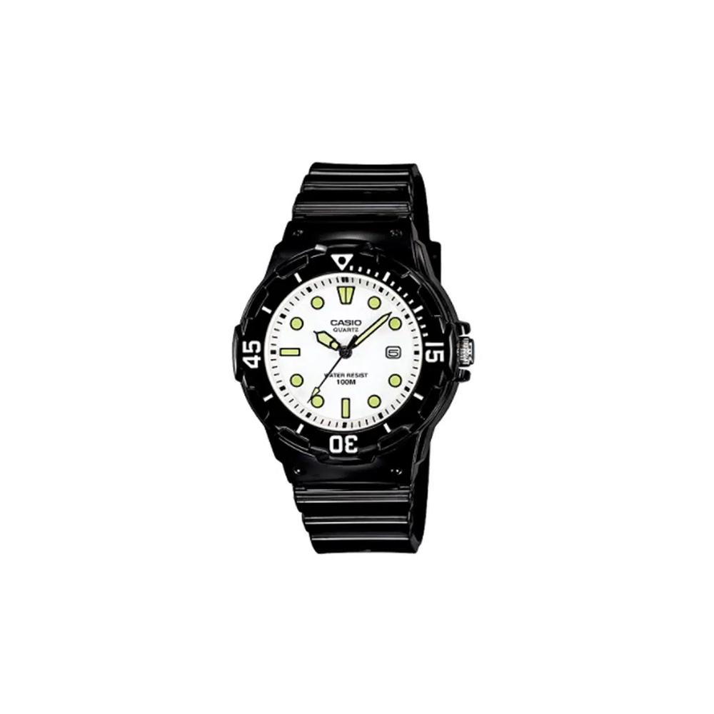 Женские аналоговые часы LRW-200H-7E1V с черным ремешком из смолы 1