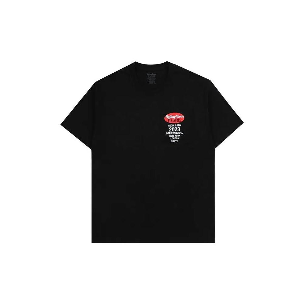 Футболки Pleasures Rolling Stone T-Shirt 'Black' 1