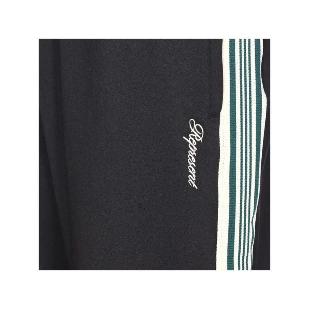 Спортивные штаны Represent Clo Taped Track Pant 'Джет Блэк' 3