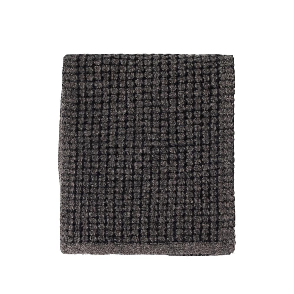 checked wool scarf 2