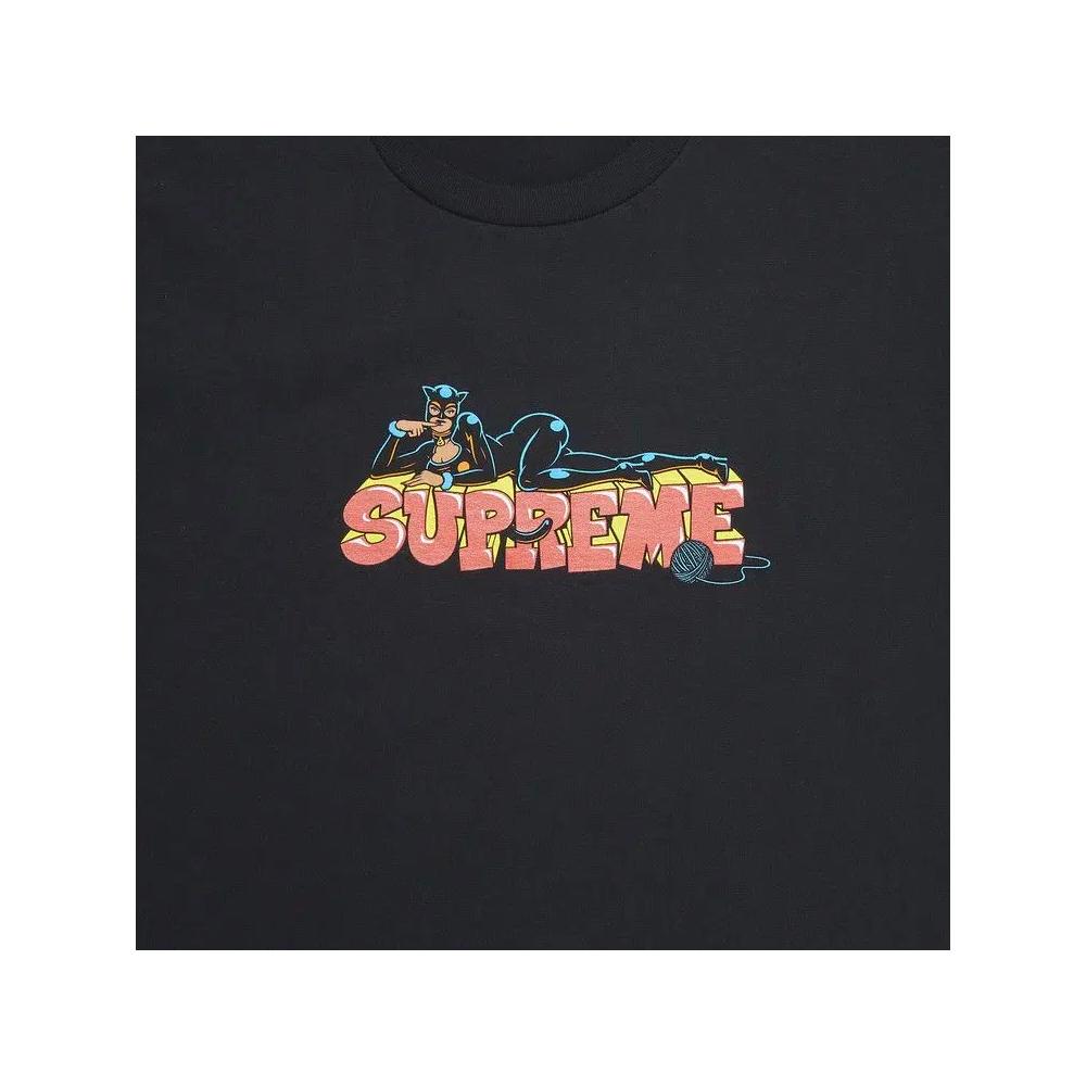 Футболка Supreme Catwoman Tee 'Black' 3