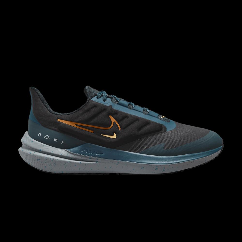 Кроссовки Nike Air Winflo 9 Shield 'Black Deep Jungle' 1