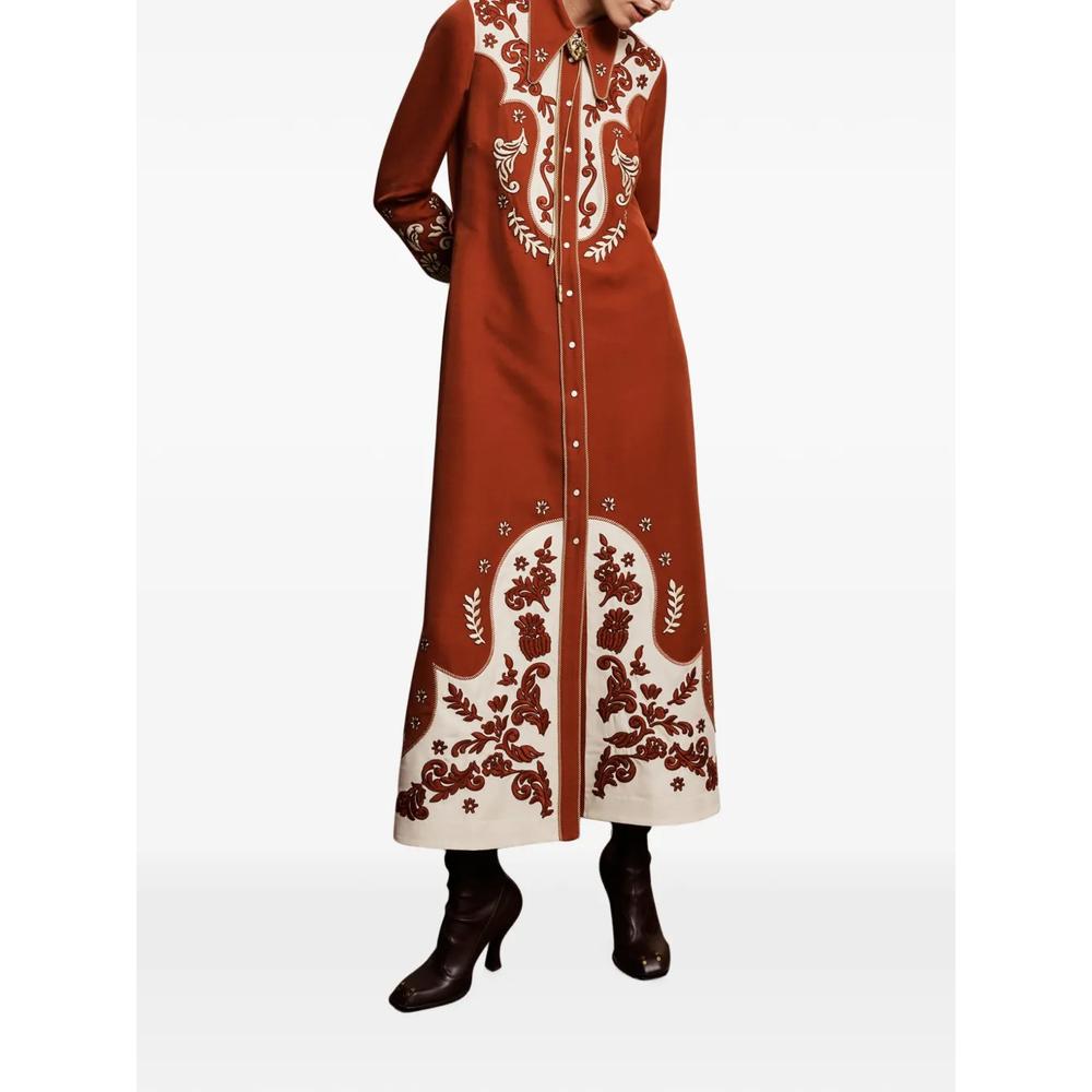 Duke embroidered midi dress 2