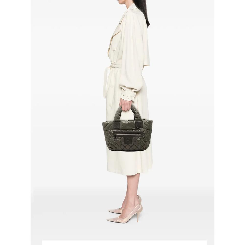 2010-2011 Small Quilted Nylon Coco Cocoon tote bag 2