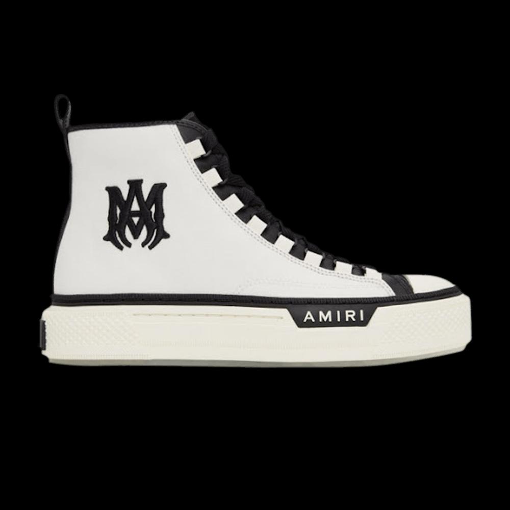 Кроссовки Amiri M.A. Logo Court High 'White Black' 1