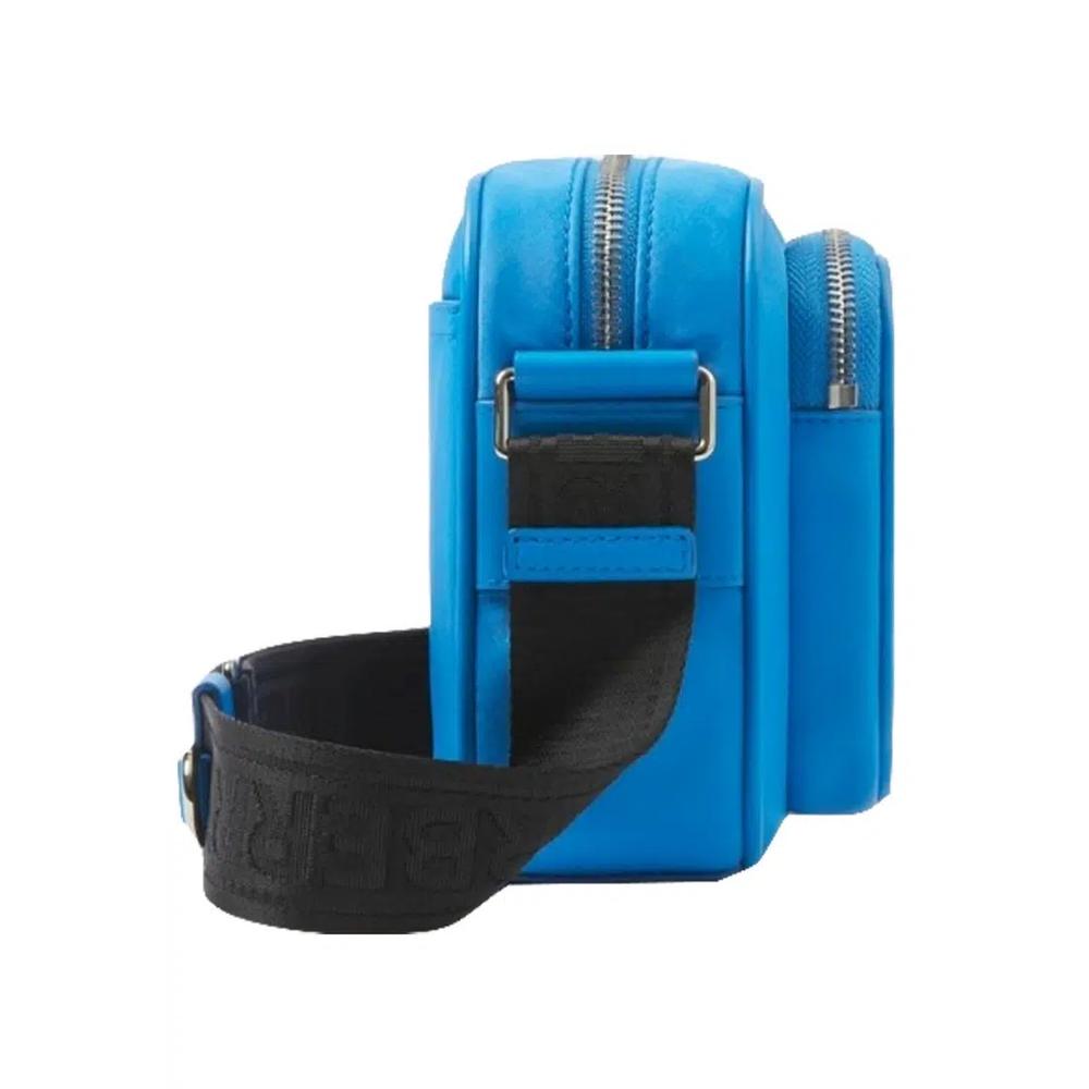 ECONYL Нейлоновая сумка через плечо Paddy Crossbody с логотипом, ярко-голубая 2