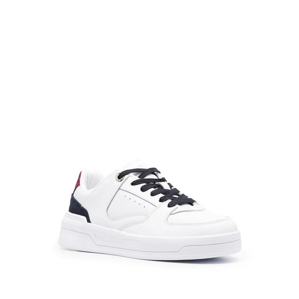 monogram low-top leather sneakers 2