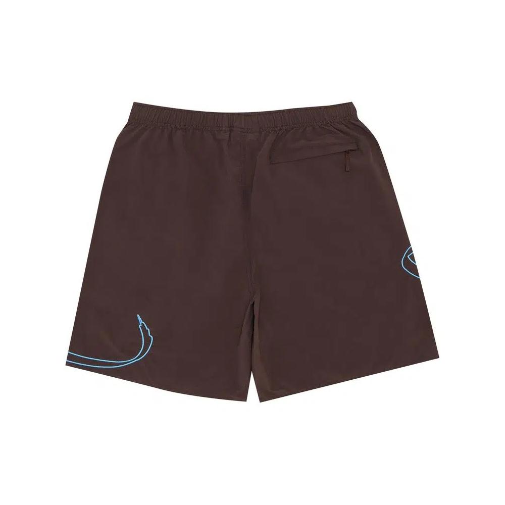 Шорты Supreme Tag Water Short 'Brown' 2