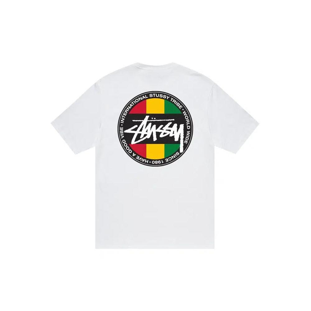Футболки Stussy Classic Dot Tee 'White' 2