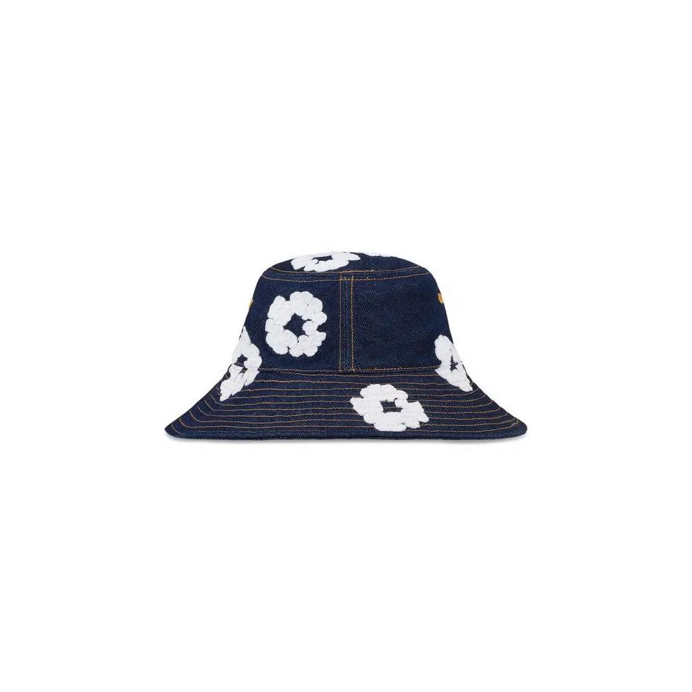 Панамы Denim Tears Denim Cotton Wreath Bucket Hat 'Washed Indigo' 2
