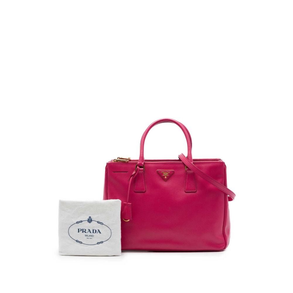 Сумка-сэтчел Saffiano Lux Galleria Double Zip Tote среднего размера (2010-2026 годы) 7
