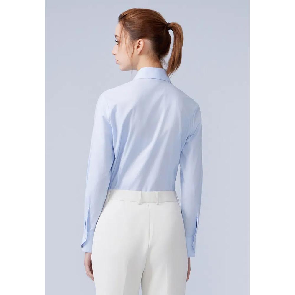 Светло-синяя рубашка Slim Fit 2