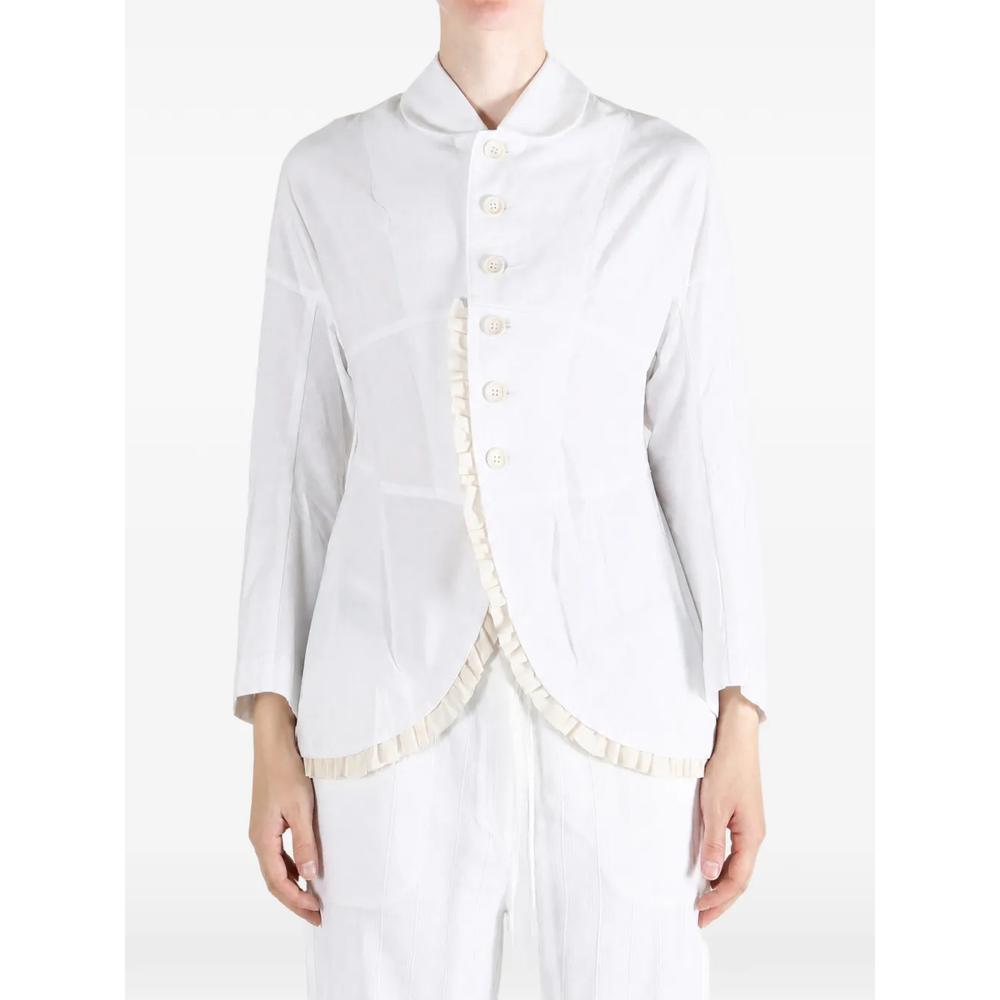ruffled panelled jacket 1