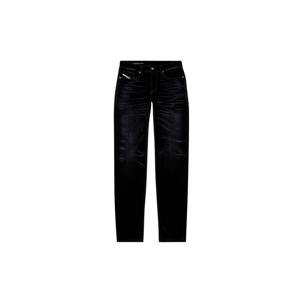 Джинсы Diesel Loose Velvet Flocked Denim 'Blue' 1