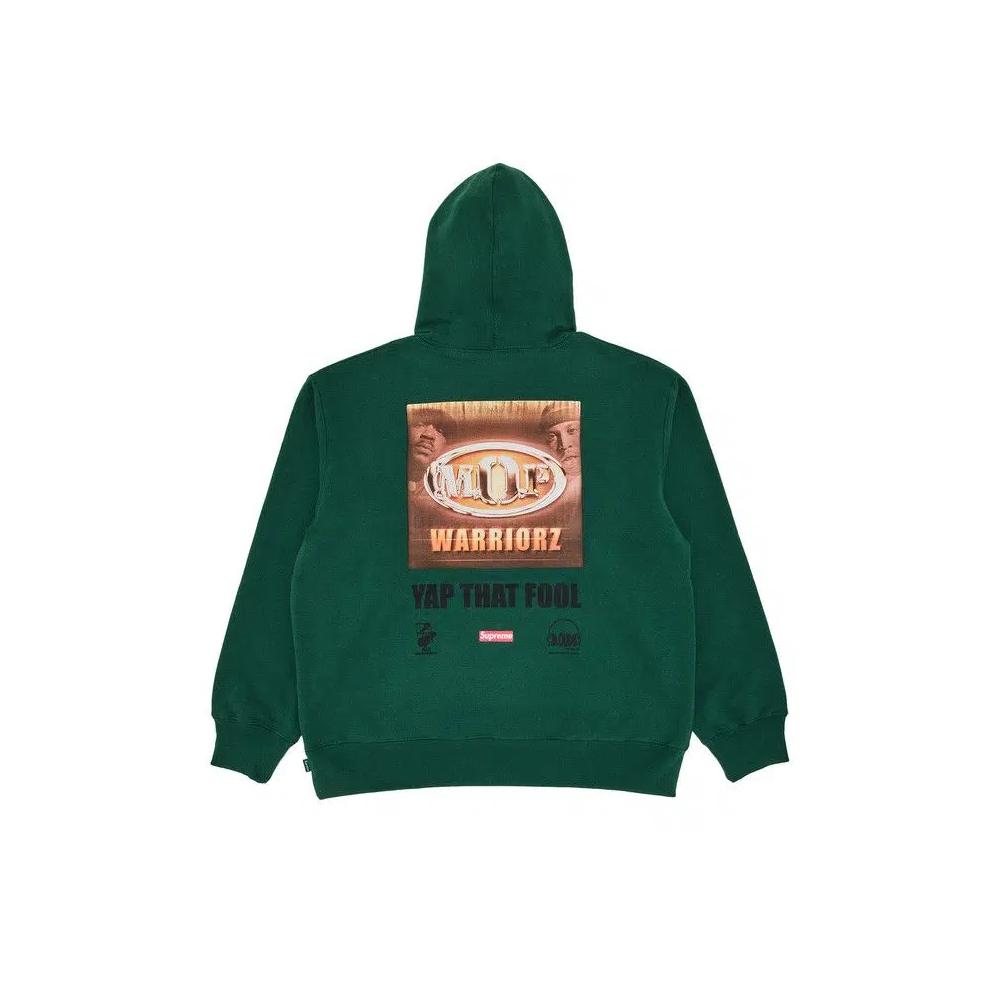 Худи Supreme M.O.P. Hooded Sweatshirt 'Dark Green' 2