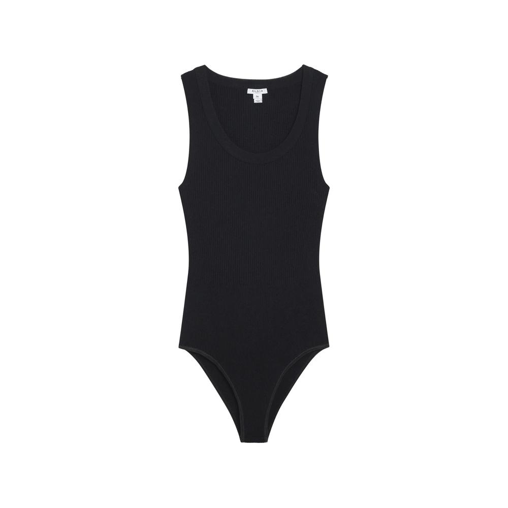 ribbed-knit bodysuit 1